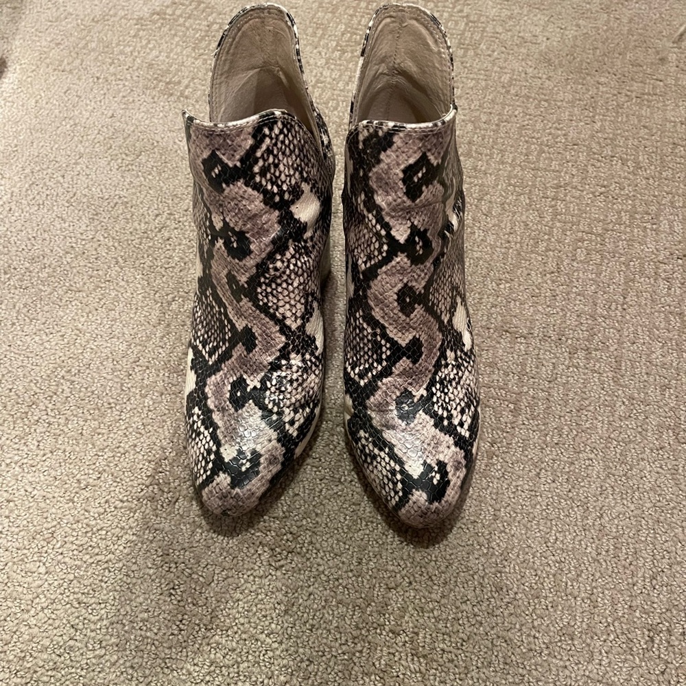 Steve Madden Snake Skin Bootie
